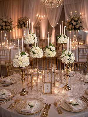 florals pillars